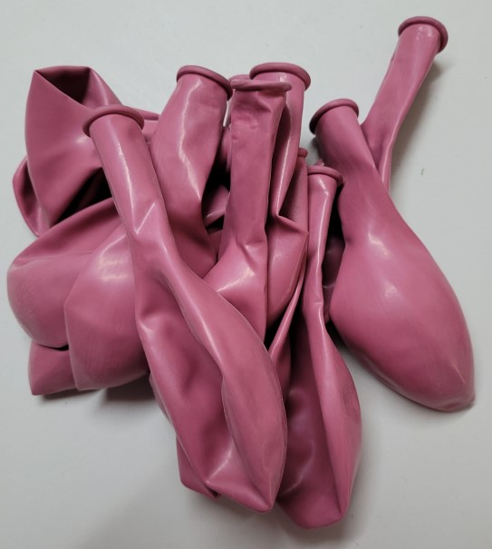 Set 25 baloane latex wild rose / roz salbatic 30 cm [5]