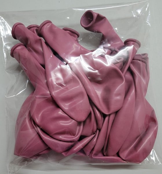 Set 25 baloane latex wild rose / roz salbatic 30 cm [6]