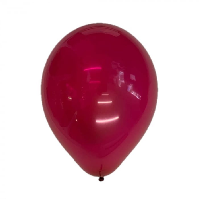 Set 25 baloane roz transparent clear 30 cm
