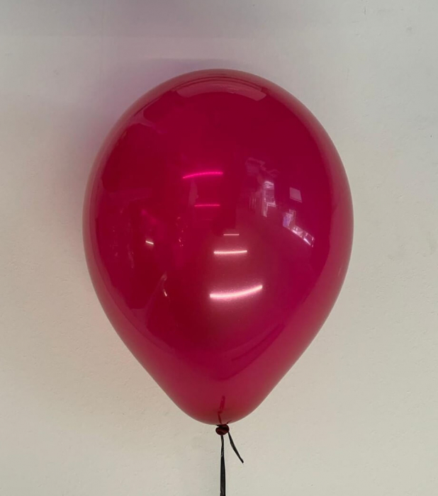 Set 25 baloane roz transparent / clear 30 cm [2]