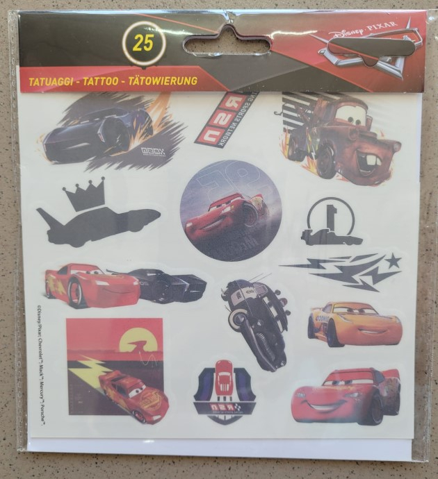 Set 25 tatuaje Cars [2]
