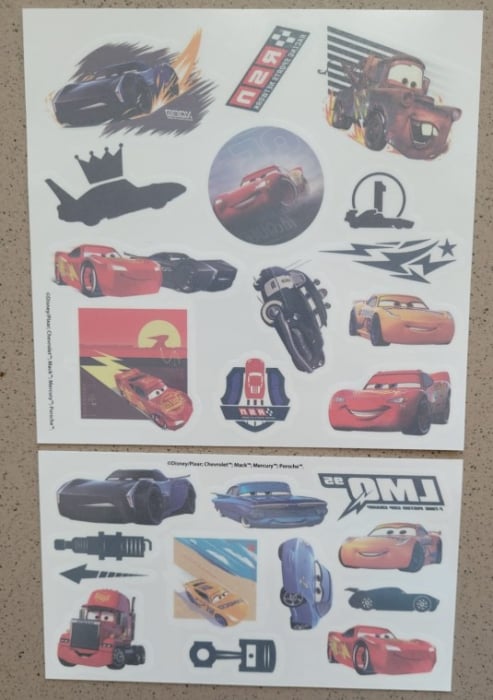 Set 25 tatuaje Cars [3]