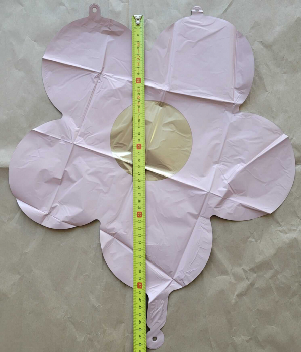 Set 3 baloane folie margareta roz 45 cm [5]