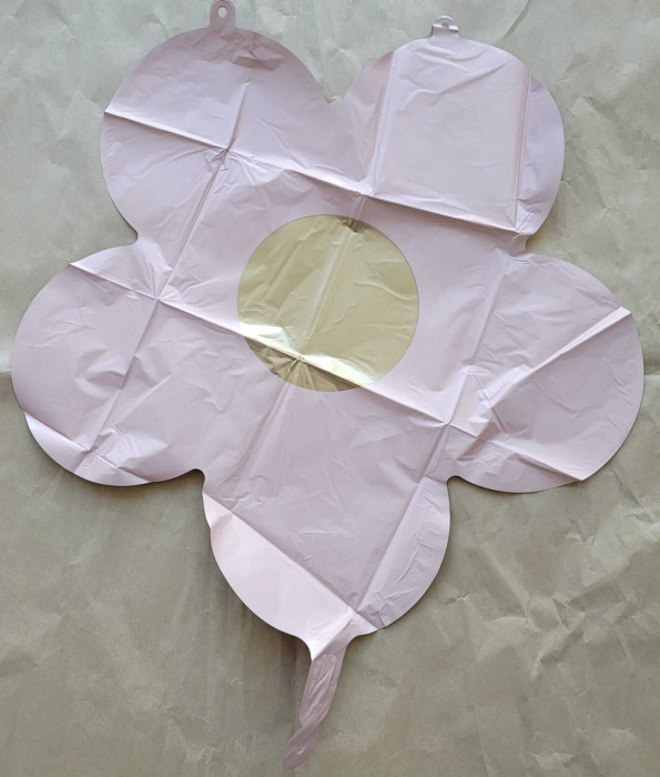 Set 3 baloane folie margareta roz 45 cm [4]