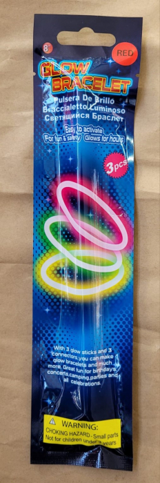 Set 3 bratari neon luminoase fosforescente [2]