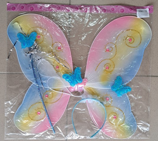 Set 3 piese Fluture multicolor [5]