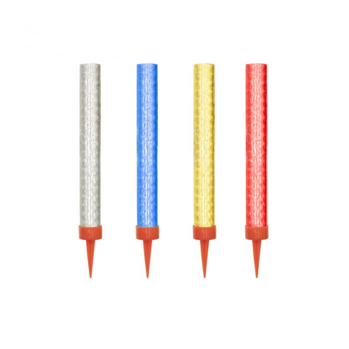 Set 4 artificii tort colorate 12 cm [1]