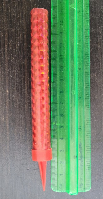 Set 4 artificii tort colorate 12 cm [3]