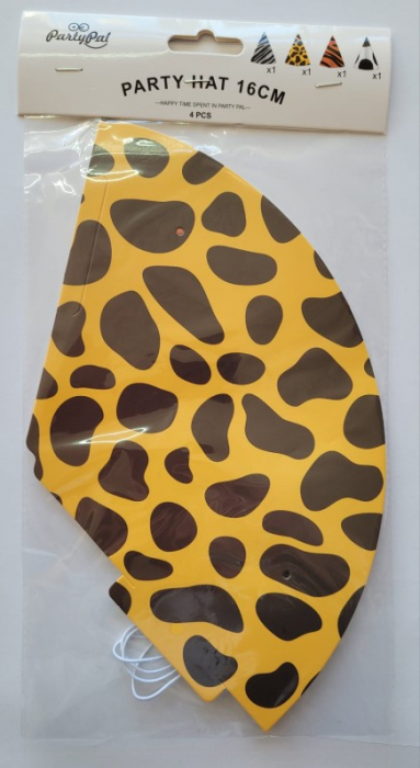 Set 4 coifuri zoo animalute 16 cm [6]