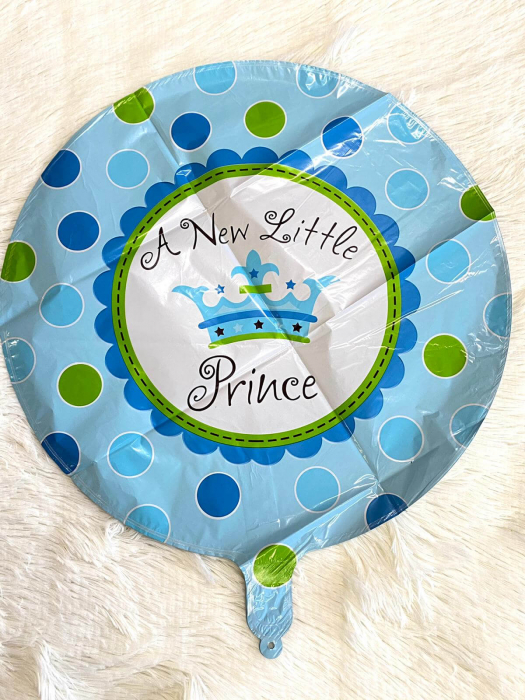 Set 5 baloane bebelus baiat new little prince [4]