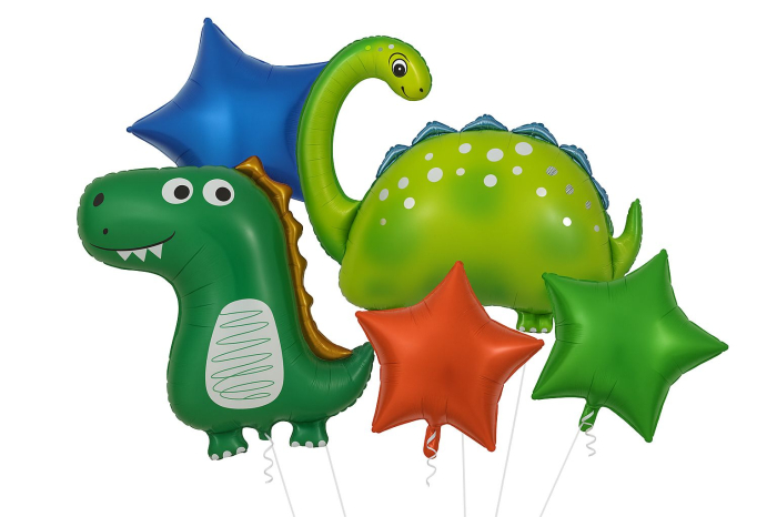 Set 5 baloane folie dinozaur [1]