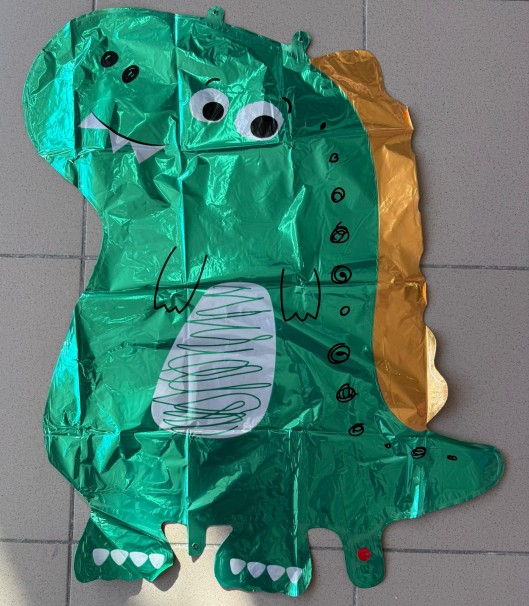 Set 5 baloane folie dinozaur [3]