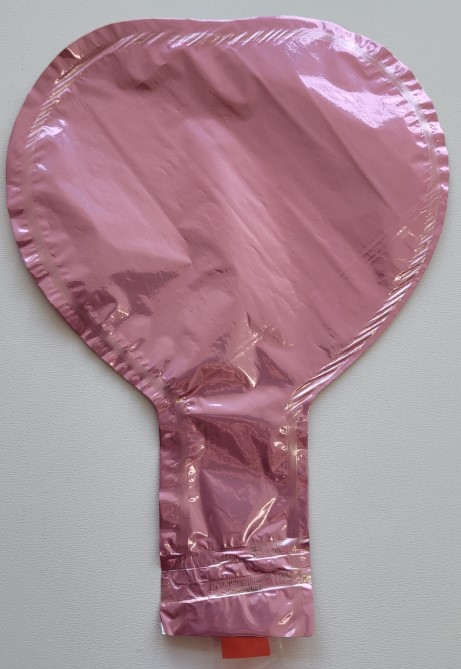 Set 5 baloane folie inimioare roz deschis 10 cm [2]
