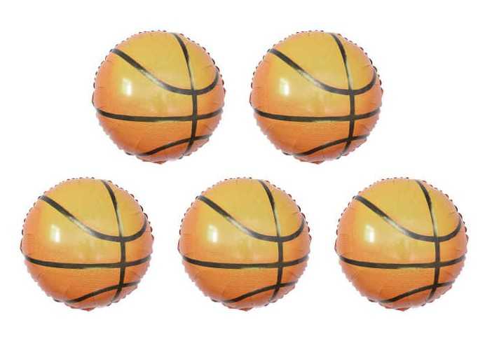 Set 5 baloane folie minge baschet 25 cm [1]