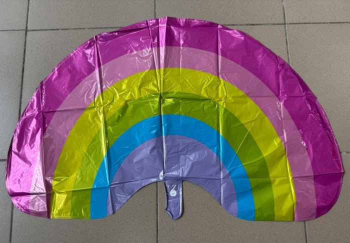 Set 5 baloane folie si latex curcubeu [4]