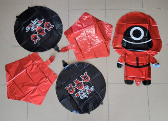 Set 5 baloane folie Squid Game [3]