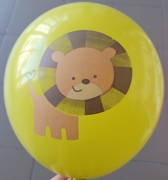 Set 5 baloane latex animalute zoo 30 cm [2]