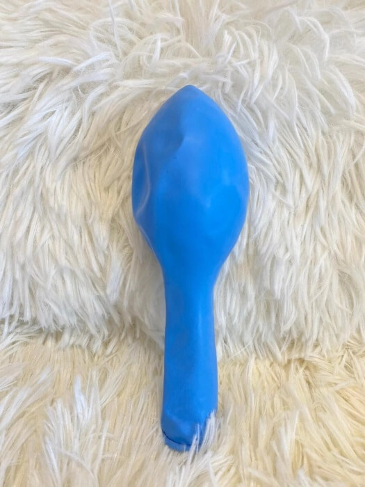 Set 5 baloane latex jumbo albastru deschis 35 cm [3]