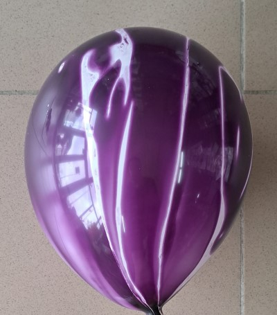 Set 5 baloane latex mov degrade 30 cm [3]
