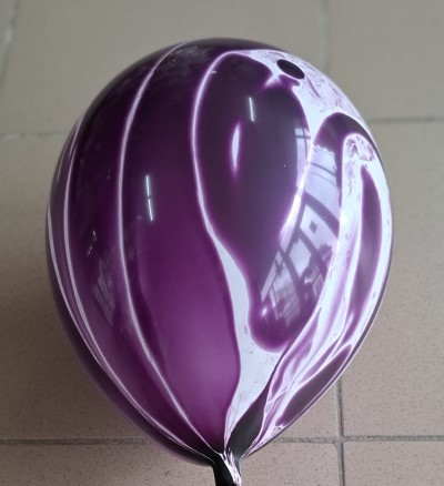 Set 5 baloane latex mov degrade 30 cm [2]
