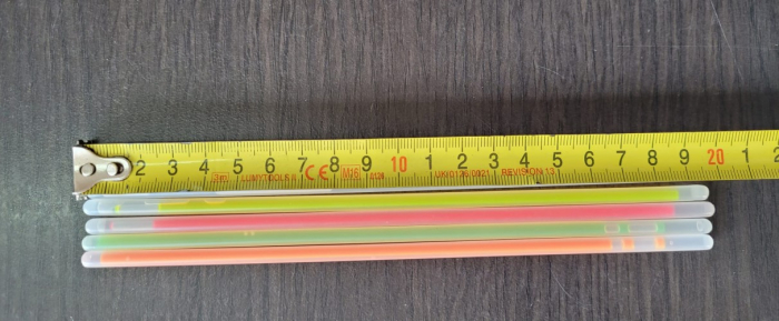 Set 5 bratari luminoase 20 cm [3]