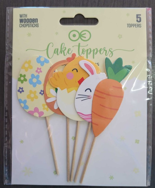 Set 5 decoratiuni briosa / tort paste 5 cm [6]