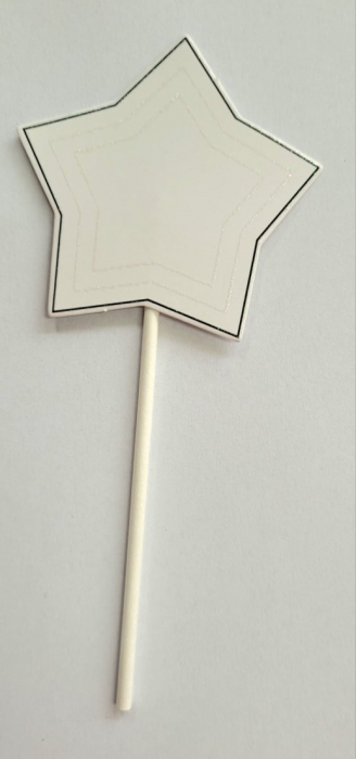 Set 5 decoratiuni tort si briose balon zburator albastru [6]