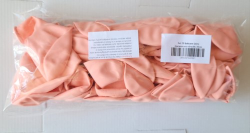 Set 50 baloane latex macaron roz deschis 30 cm [6]