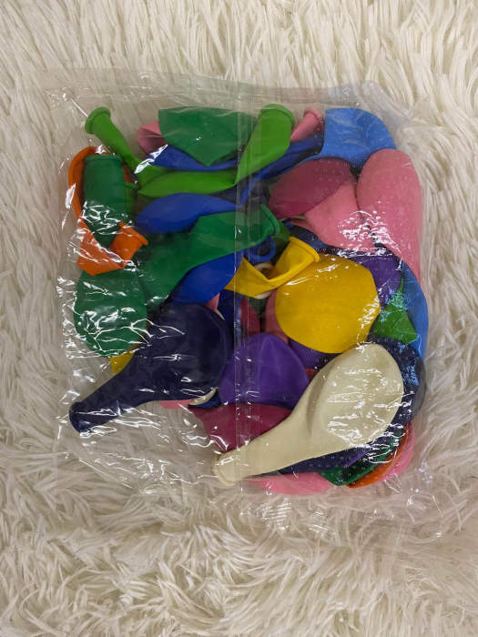 Set 50 baloane latex multicolor 23 cm [11]