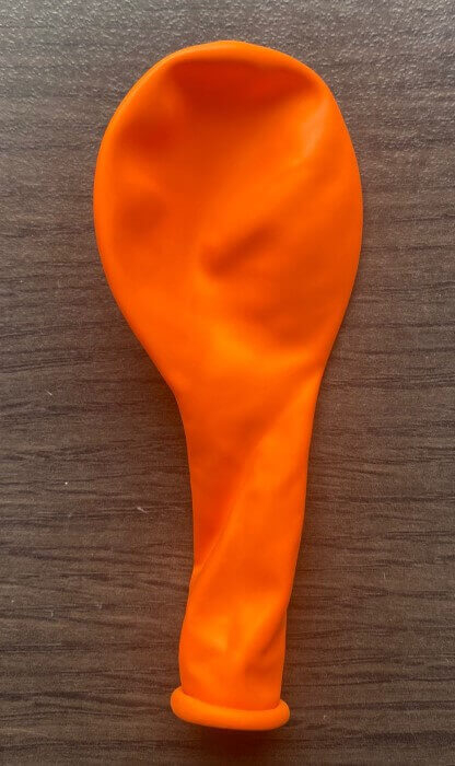 Set 50 baloane latex portocaliu 23 cm [4]