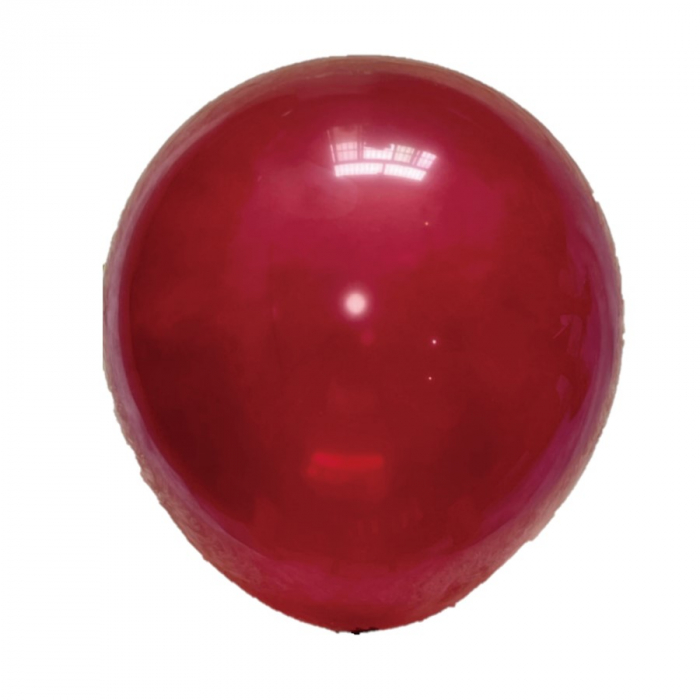 Set 50 baloane latex retro burgundy visiniu 25 cm