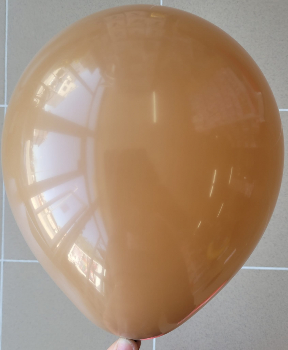 Set 50 baloane latex retro maro 25 cm [2]