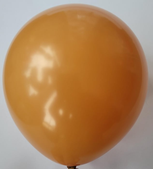Set 50 baloane latex retro maro deschis 25 cm [4]