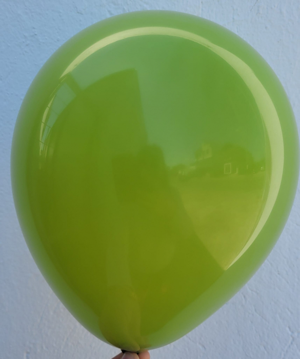 Set 50 baloane latex retro verde deschis 25 cm [4]