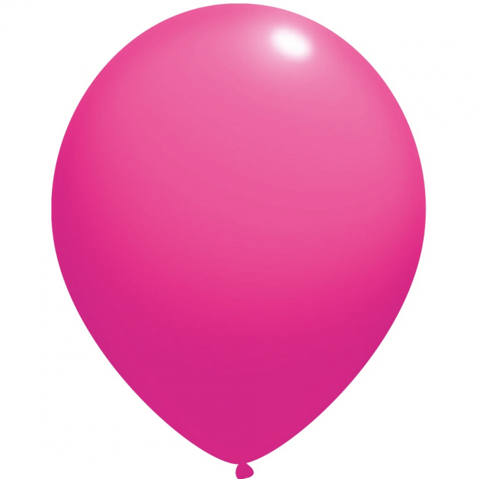 Set 50 baloane latex roz 23 cm