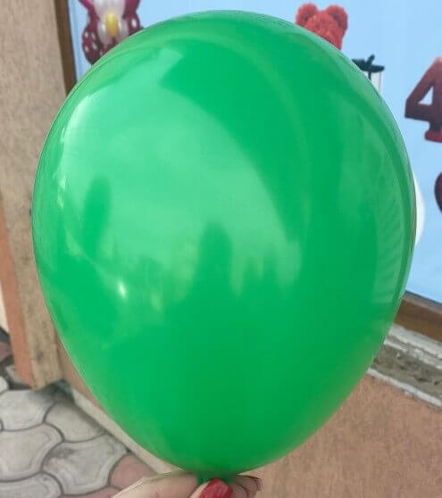 Set 50 baloane latex verde 23 cm [2]
