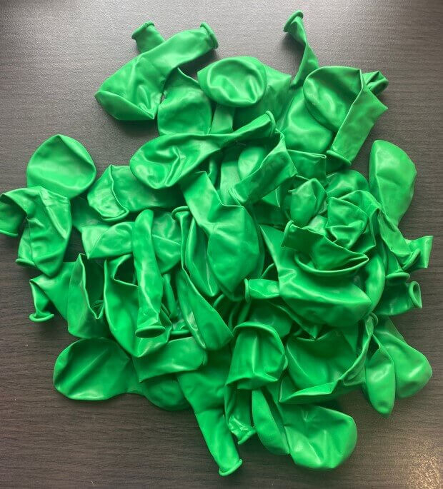 Set 50 baloane latex verde 23cm [5]