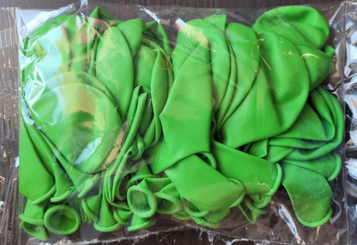 Set 50 baloane latex verde deschis 23 cm [5]