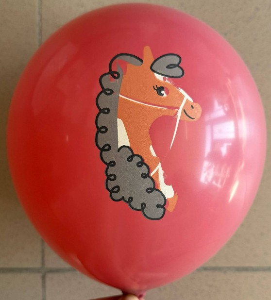 Set 6 baloane de latex cai 30 cm [4]
