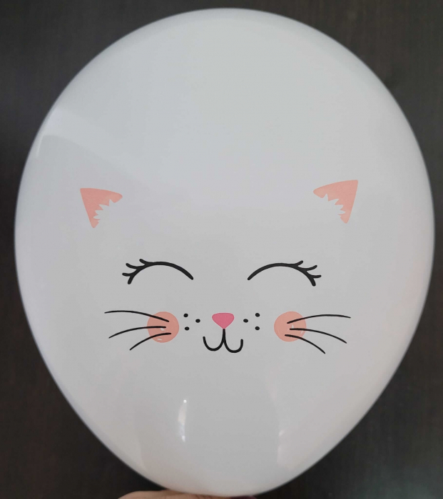 Set 6 baloane de latex pisici 30 cm [4]