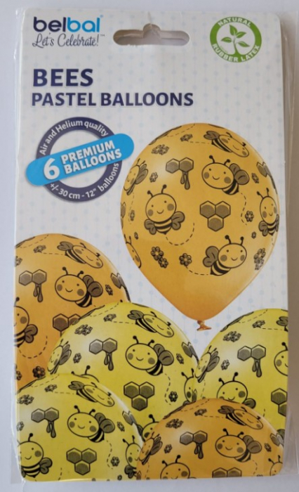 Set 6 baloane latex albine 30cm [9]