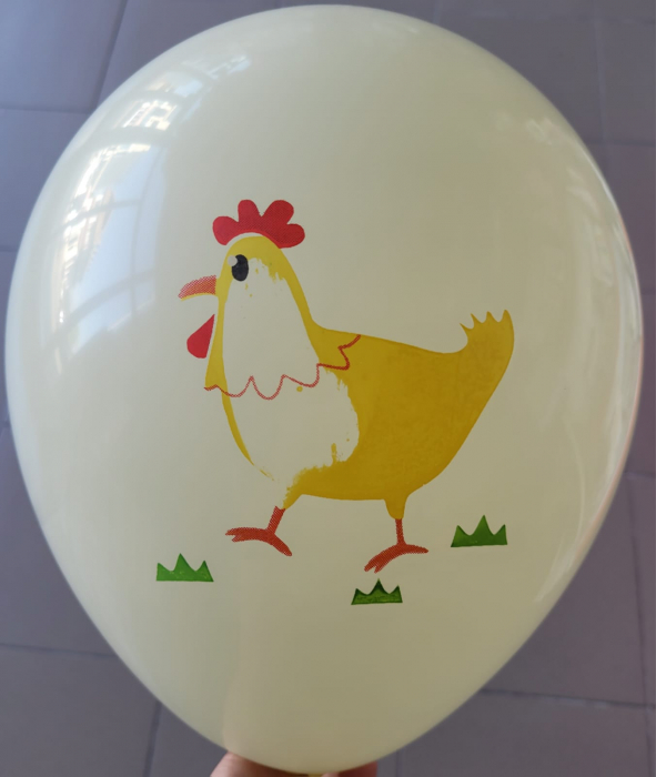 Set 6 baloane latex animalute ferma 30 cm [6]