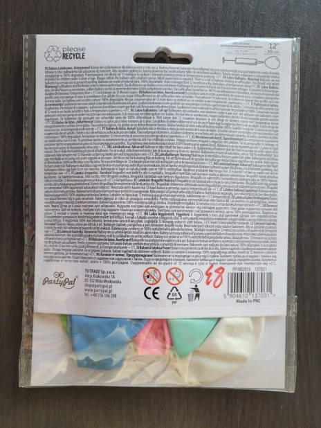 Set 6 baloane latex animalute ferma 30 cm [8]