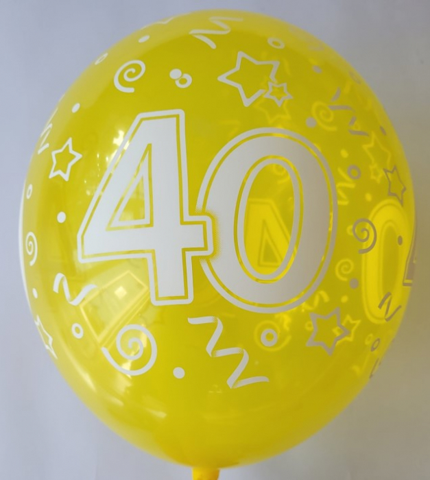 Colorate La multi ani 40 de baloane 6 bucati 12 inch (30 cm) [2]