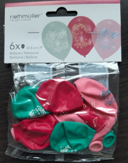 Set 6 baloane latex cai 23 cm [6]