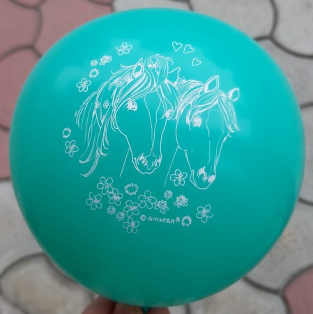 Set 6 baloane latex cai 23 cm [3]