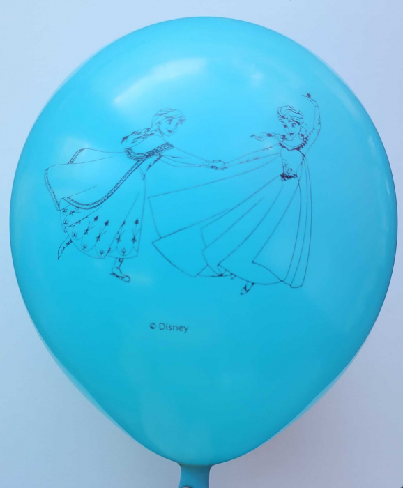 Set 6 baloane latex Frozen Multicolor 23 cm [2]