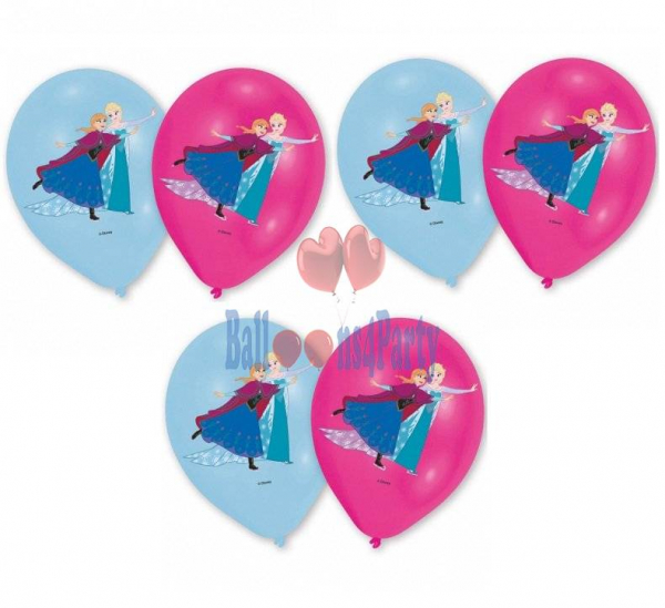 Set 6 Baloane Latex Print Frozen 11"/28cm, AMS999235 [5]