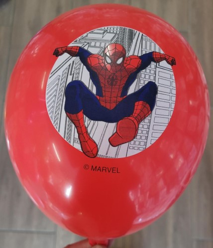 Set 6 baloane latex imprimate Spiderman 27.5cm 0013051559014 [4]
