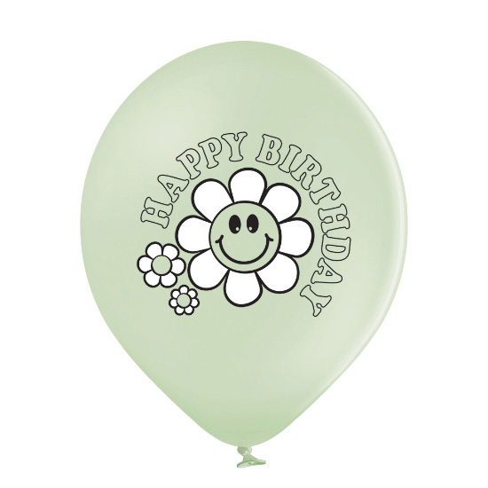 Set 6 baloane latex Margareta / Daisy 30 cm [5]
